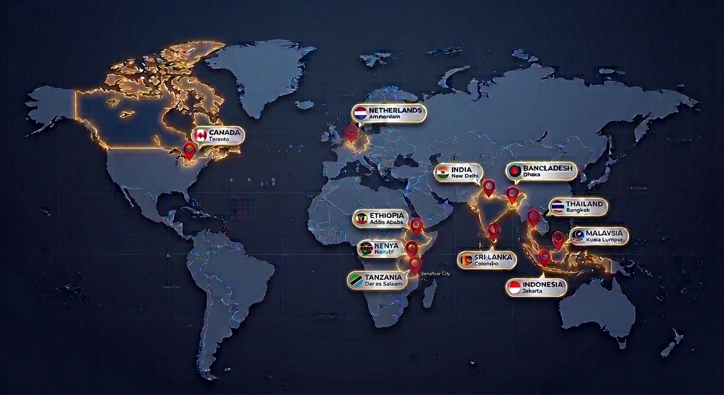 Global presence